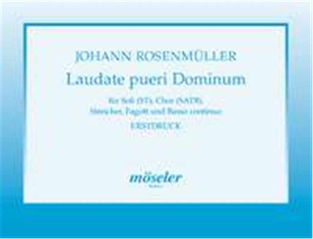 Laudate pueri Dominum